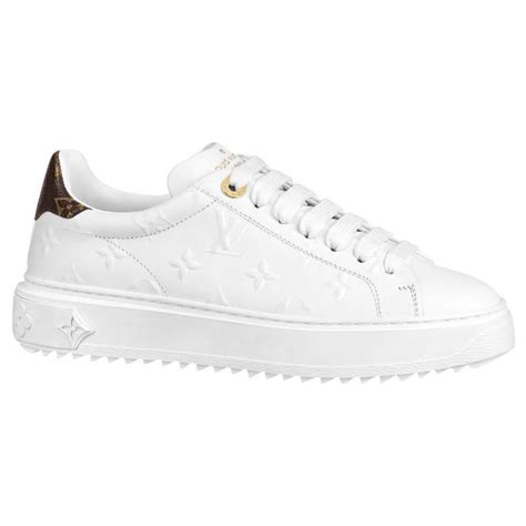 lv white sneakers women|white louis vuitton sneakers.